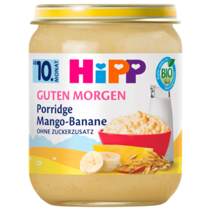 Hipp Bio Frühstücks Porridge Mango-Banane-Haferbrei 160g